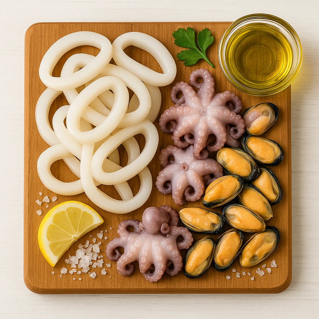 CALAMARES Y MOLUSCOS